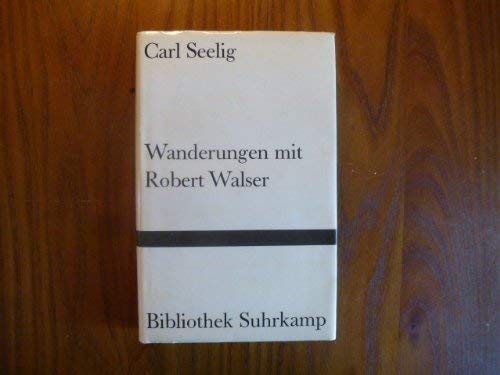 Beispielbild fr Wanderungen mit Robert Walser zum Verkauf von medimops