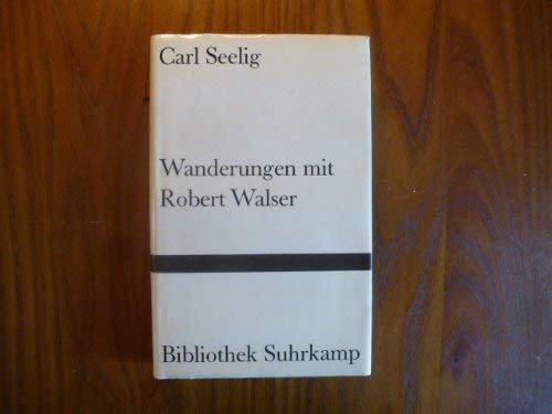 Imagen de archivo de Wanderungen mit Robert Walser a la venta por medimops