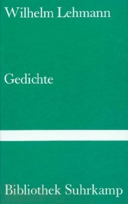 Stock image for Gedichte (Bibliothek Suhrkamp) (German Edition) for sale by A Squared Books (Don Dewhirst)