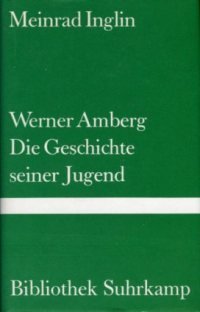 Imagen de archivo de Werner Amberg. Die Geschichte seiner Jugend. a la venta por Norbert Kretschmann