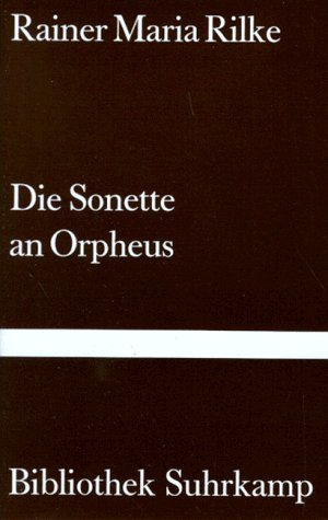 9783518016343: Sonnets To Orpheus, Translated By J B Leishman