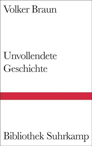 Unvollendete Geschichte. Bibliothek Suhrkamp ; Bd. 648