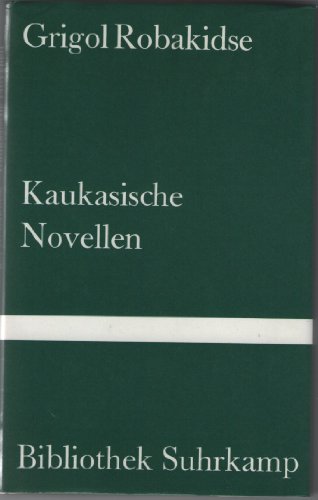 Beispielbild fr Kaukasische Novellen. zum Verkauf von medimops