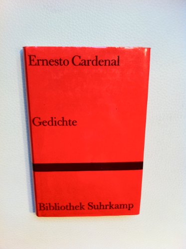 Gedichte : Spanisch - Deutsch. (Bibliothek Suhrkamp 705) spanisch/deutsch.