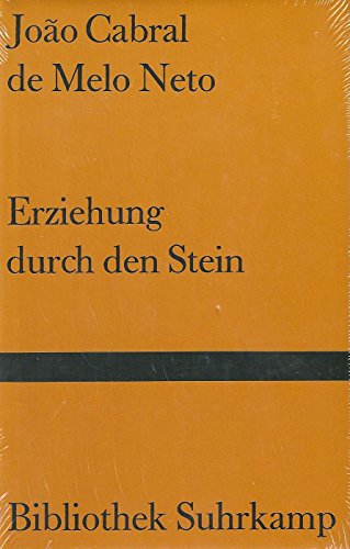 Imagen de archivo de Erziehung durch den Stein. Gedichte. Portugiesisch und Deutsch a la venta por medimops