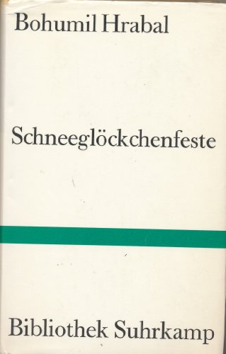Beispielbild fr Schneeglckchenfeste. Erzhlungen. zum Verkauf von Antiquariat & Verlag Jenior