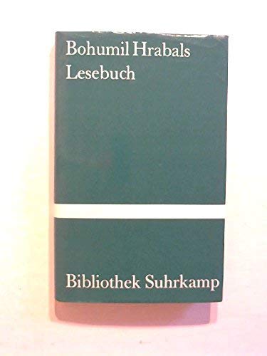 9783518017265: Bohumil Hrabals Lesebuch