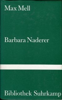 Beispielbild fr Barbara Naderer. Erzhlung. Bibliothek Suhrkamp Nr. 755 zum Verkauf von Hylaila - Online-Antiquariat