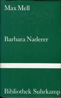 9783518017555: Barbara Naderer. Novelle