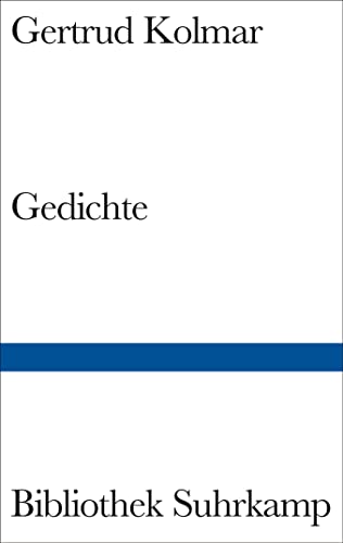 Gedichte (Bibliothek Suhrkamp) - Kolmar, Gertrud