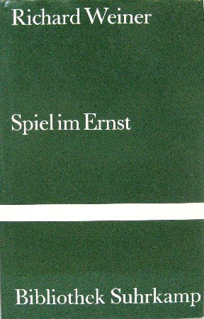 Spiel im Ernst : Roman. Aus d. Tschech. von Peter Sacher / Bibliothek Suhrkamp ; Bd. 906