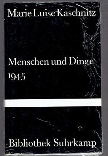 Stock image for Menschen und Dinge 1945 for sale by dsmbooks