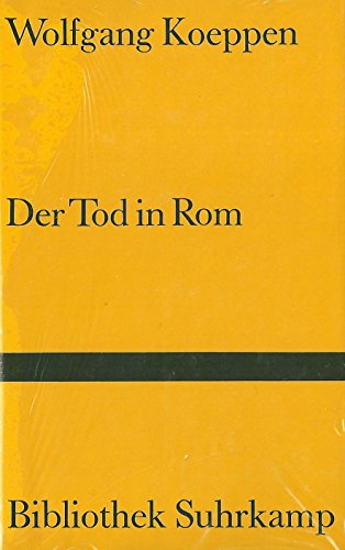 Der Tod in Rom - Koeppen, Wolfgang