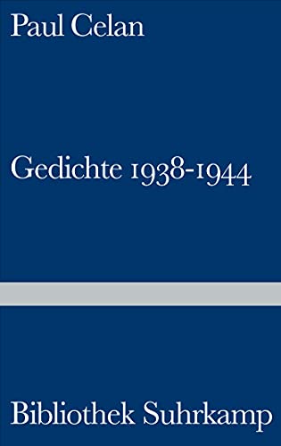 Gedichte: 1938-1944 - Celan, Paul