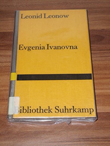 Beispielbild fr Evgenia Ivanova. Novelle. Aus dem Russischen von Hilde Angarowa. Bibliothek Suhrkamp (BS) Band 934. zum Verkauf von Antiquariat Mercurius