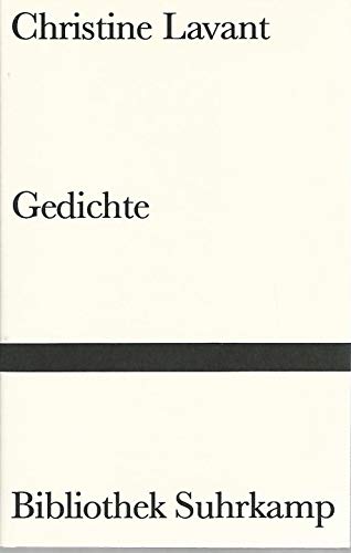 Gedichte. Hrsg. von Thomas Bernhard. - Bernhard, Thomas (Hrsg.) - Lavant, Christine.