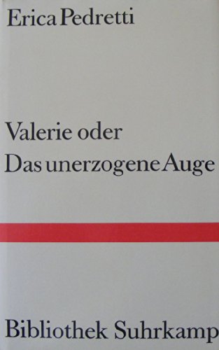 Stock image for Valerie oder Das unerzogene Auge. for sale by medimops