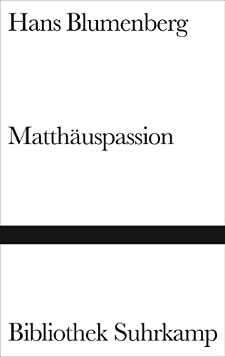9783518019986: Matthäuspassion: 998