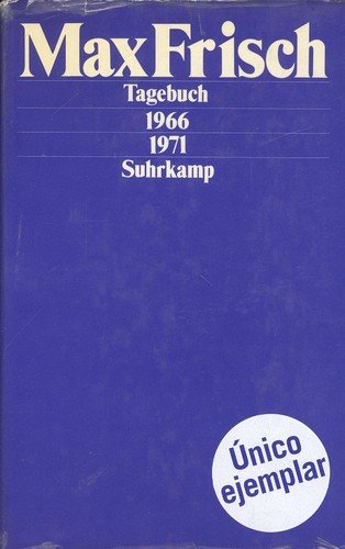 9783518028537: Tagebuch 1966-1971 (German Edition)