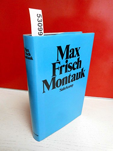 Montauk, Eine Erzählung, - Frisch, Max