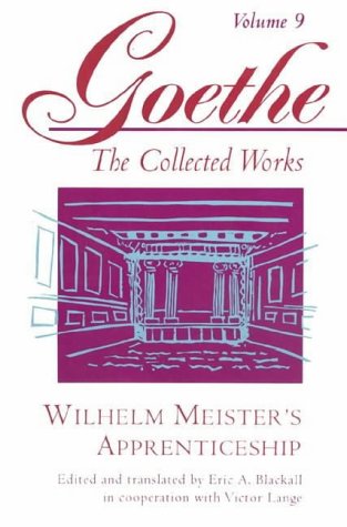 Stock image for Goethe, Volume 9: Wilhelm Meister's Apprenticeship for sale by ThriftBooks-Atlanta