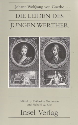 Imagen de archivo de Die Leiden Des Jungen Werther (Suhrkamp/Insel series in German literature) a la venta por Wonder Book