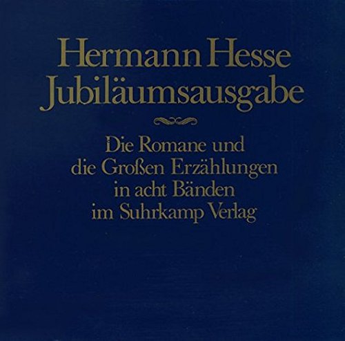 Imagen de archivo de Die Romane und die grossen Erzhlungen, Narzis und Goldman a la venta por KULTURAs books