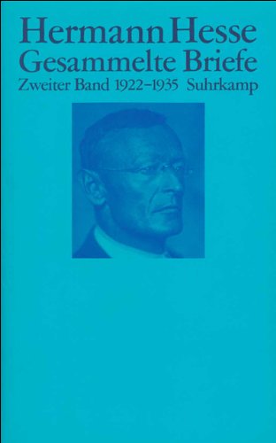 Beispielbild fr Gesammelte Briefe: Gesammelte Briefe, Bd.2, 1922-1935: Bd 2 zum Verkauf von medimops