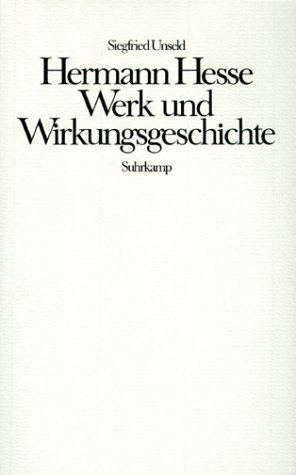 Imagen de archivo de Hermann Hesse, Werk und Wirkungsgeschichte (German Edition) a la venta por Better World Books