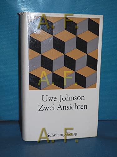 9783518033395: Zwei Ansichten