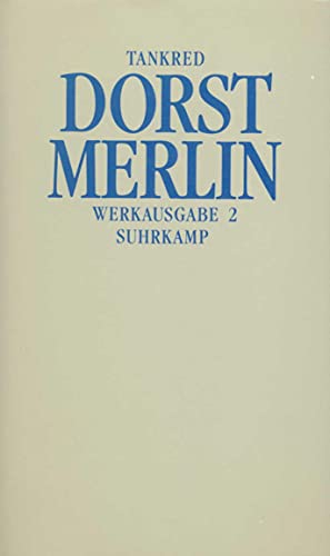 9783518035580: Werkausgabe: Band 2: Merlin oder Das wste Land