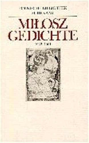 Gedichte 1933 - 1981. (9783518036488) by Milosz, Czeslaw; Dedecius, Karl; Luczak-Wild, Jannine