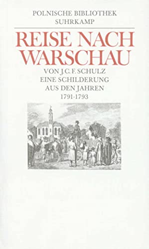 9783518043899: Reise nach Warschau: Eine Schilderung aus den Jahren 1791-1793