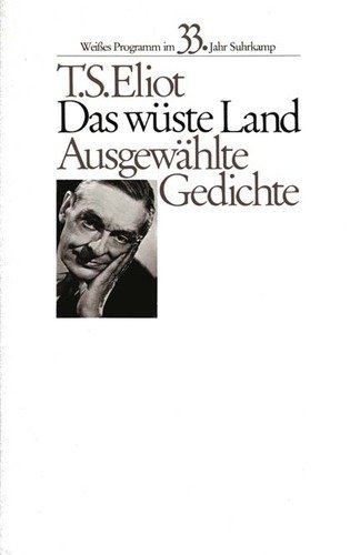 9783518044759: Das wste Land. (Weies Programm). Ausgewhlte Gedichte. Englisch/Deutsch