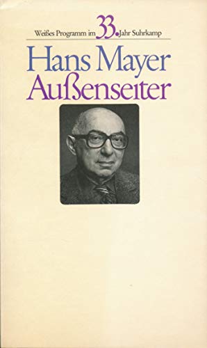 Beispielbild fr Auenseiter. ( Weies Programm) zum Verkauf von Versandantiquariat Felix Mcke