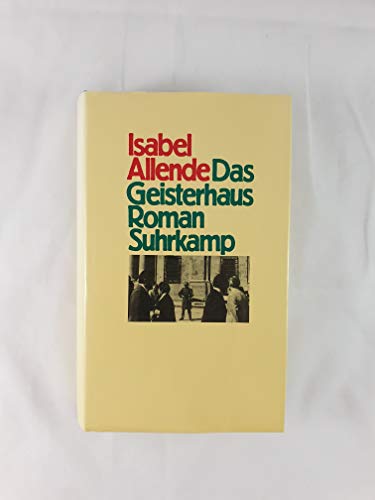 Das Geisterhaus. (9783518045879) by Allende, Isabel