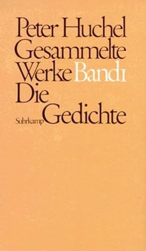 Stock image for Gesammelte Werke in zwei Bnden. Band 1: Die Gedichte. Band 2: Vermischte Schriften. 2 Bnde (komplett). for sale by Antiquariat Lenzen