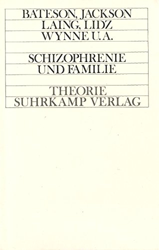 Beispielbild fr Schizophrenie und Familie zum Verkauf von Kalligramm