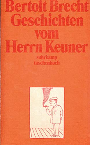 Beispielbild fr Geschichten vom Herrn Keuner (Suhrkamp Taschenbuch) (German Edition) zum Verkauf von Wonder Book