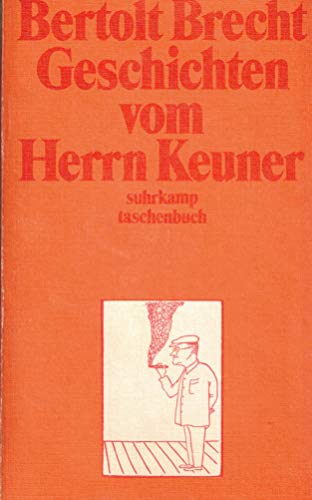 Imagen de archivo de Geschichten vom Herrn Keuner (Suhrkamp Taschenbuch) (German Edition) a la venta por Wonder Book