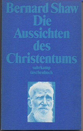 Beispielbild für Die Aussichten des Christentums. Übersetzung von Siegfried Trebitsch. st 18 zum Verkauf von Hylaila - Online-Antiquariat