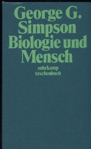 Stock image for Biologie und Mensch for sale by Antiquariat Walter Nowak