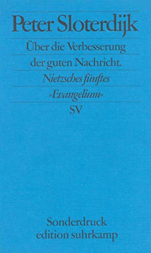 Beispielbild fr ber die Verbesserung der guten Nachricht. zum Verkauf von Ammareal