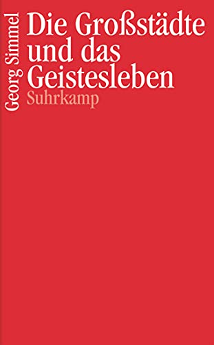 Beispielbild fr Die Grostdte und das Geistesleben -Language: german zum Verkauf von GreatBookPrices