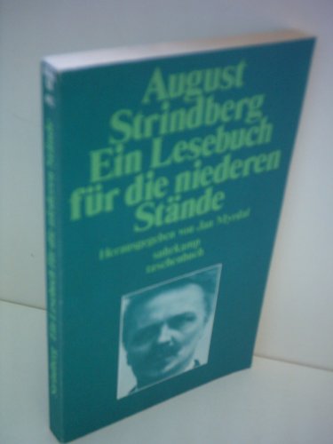 Ein Lesebuch für die niederen Stände. (Band 402) - edition suhrkamp - Myrdal, Jan (Hrsg.)