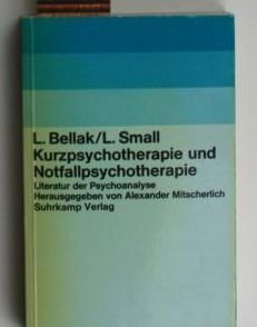 Beispielbild fr Kurzpsychotherapie und Notfallpsychotherapie zum Verkauf von medimops