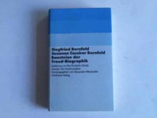 9783518075777: Bausteine der Freud-Biographik (Literatur der Psychoanalyse)