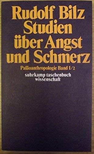 Stock image for Suhrkamp Taschenbcher Wissenschaft, Nr.44, Studien ber Angst und Schmerz for sale by medimops