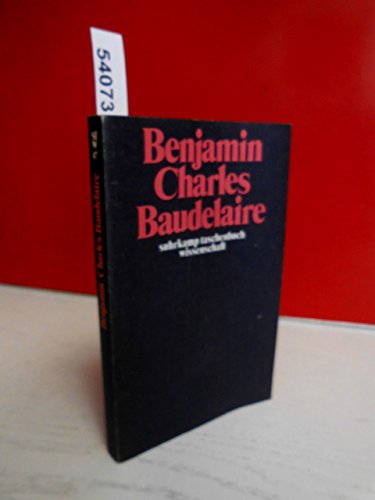 Imagen de archivo de Charles Baudelaire. Ein Lyriker im Zeitalter des Hochkapitalimus. a la venta por Antiquariat & Verlag Jenior