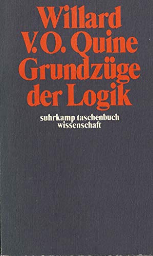 Stock image for Grundzge der Logik. stw 65 for sale by Hylaila - Online-Antiquariat